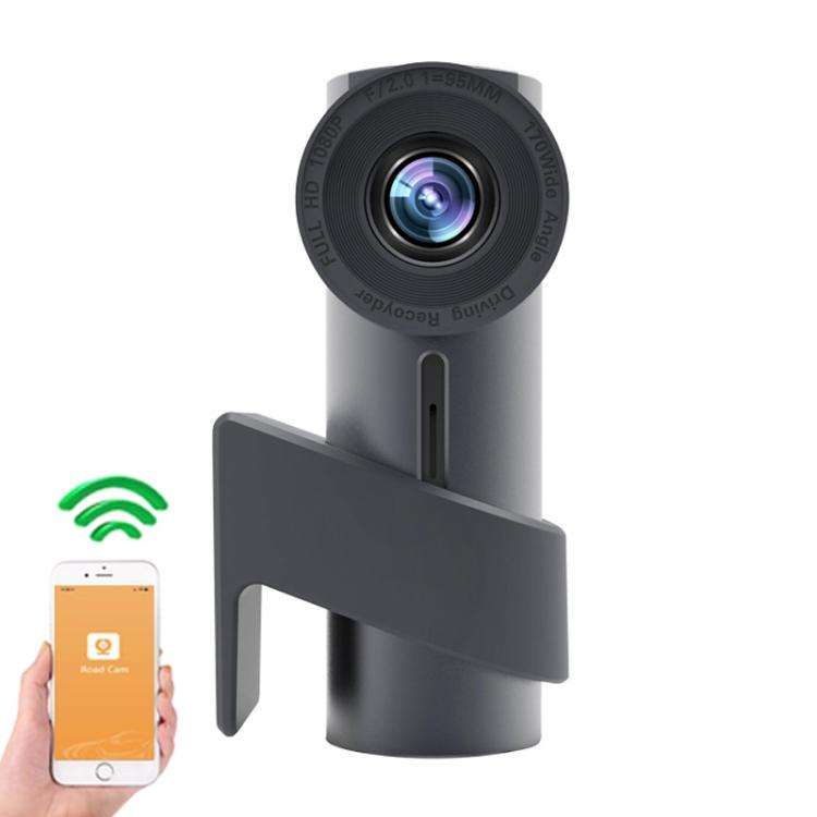 Car WiFi Single Camera Hidden 360 Degree Rotation Car Driving Recorder, WiFi Single Camera