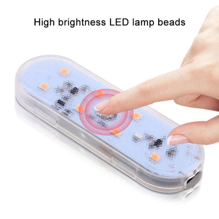 USB-C / Type-C Single Color Touch Switch Control Car Foot Ambient Light, Ice Blue Light, Pink Lig...