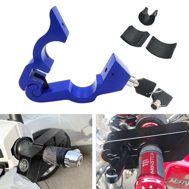 Motorcycle Aluminum Alloy Throttle Handle Lock, Throttle Handle Lock (Black), Throttle Handle Loc...