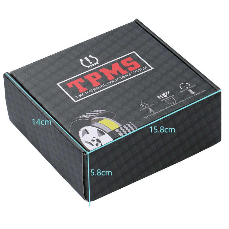 USB TPMS Tire Pressure Monitoring System Android with External Sensor for Car Radio DVD Player, w...