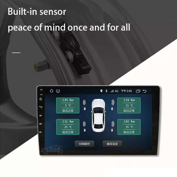 USB TPMS Tire Pressure Monitoring System Android with Internal Sensor for Car Radio DVD Player, w...