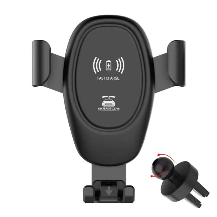 Car Wireless Charger Multifunctional Mobile Phone Wireless Charger Stand, Multifunctional Black, ...