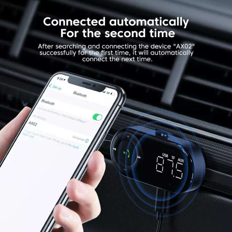 Car Bluetooth 5.2 Audio Receiver Support Wireless Calling, 5.2 Audio Receiver