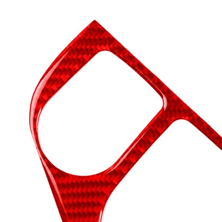 Car Carbon Fiber Gear Panel Decorative Sticker for Infiniti Q50 2014-2020, Left Drive, Gear Panel...