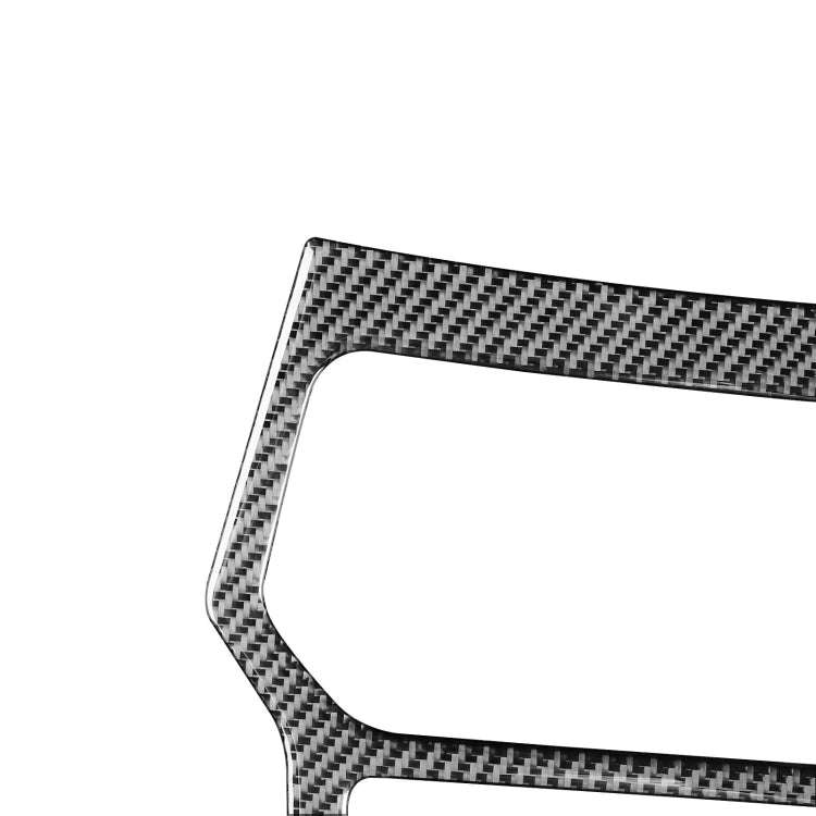 Car Carbon Fiber Navigation Panel Decorative Sticker for Ford Explorer 2016-2019, Left Drive, Nav...