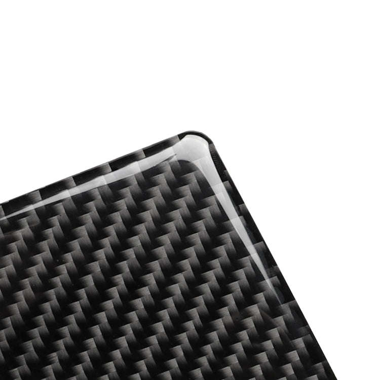 Carbon Fiber Car Ashtray Panel Decorative Sticker for Volkswagen Golf 6 2008-2012, Ashtray Panel