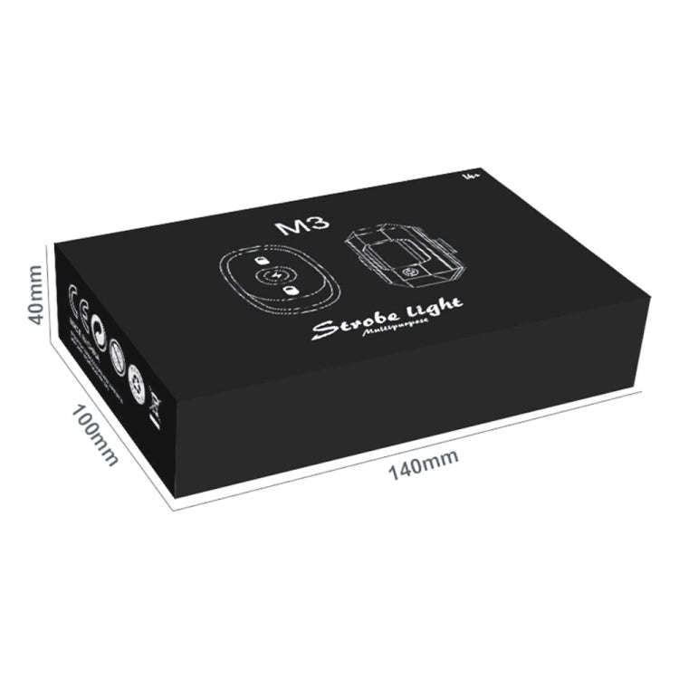 Motorcycle Super Waterproof Multi-Mode Strobe Light with Wireless Remote Control, Multi-Mode Stro...