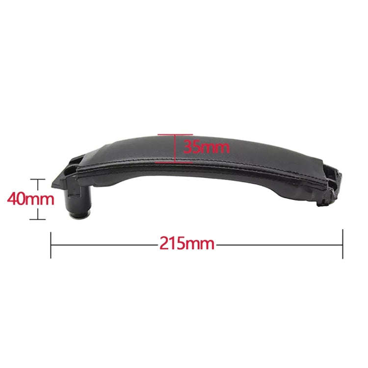 For Land Rover Discovery 2015-2019 Car Frosted Inside Door Left Handle, Left and Right  Driving, ...