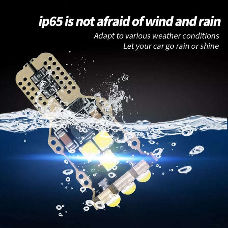 4pcs T15 DC12V / 1.5W / 0.13A / 540LM Car Decoding Reversing Light 9LEDs SMD-3030 Lamp Beads, 4pc...