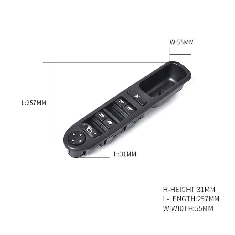 Car Auto Front Left Electronic Window Master Control Switch Button 6554.KT for Peugeot 307, For P...