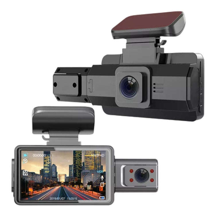 F9 Car Front and  Inner Dual Camera HD Infrared Night Vision Car Driving Recorder, Car Front and ...