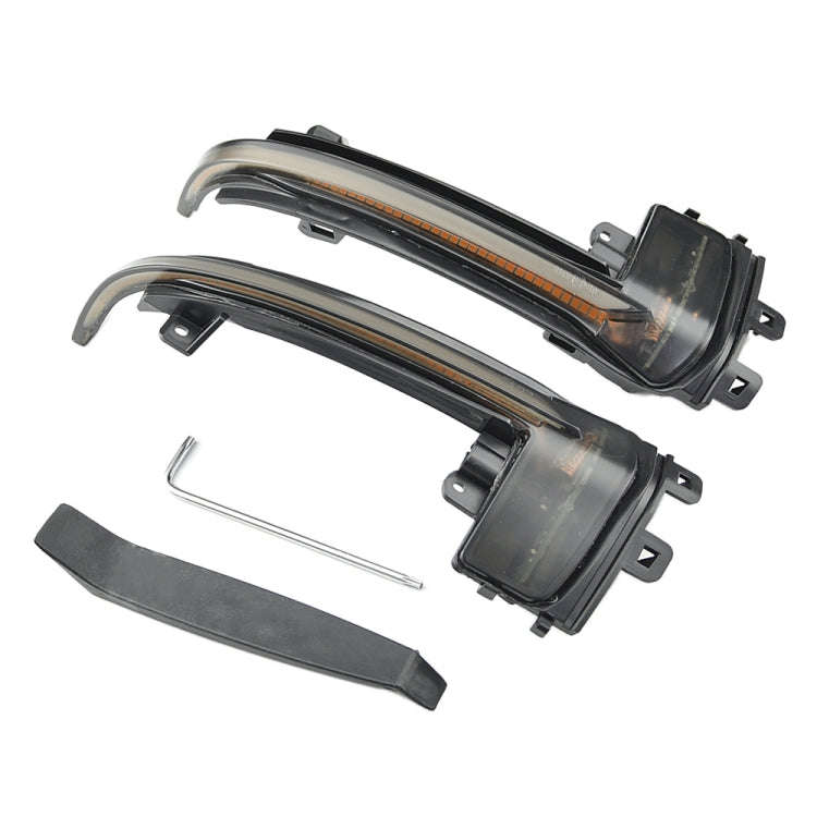 1 Pair For Audi A4 B8.5 Car Dynamic LED Turn Signal Light Rearview Mirror Flasher Water Blinker, ...