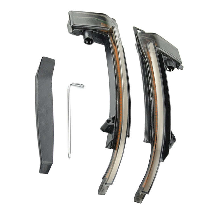 1 Pair For Audi A4 B8 Car Dynamic LED Turn Signal Light Rearview Mirror Flasher Water Blinker, Fo...