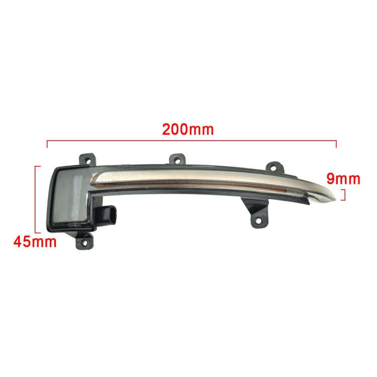 1 Pair For Audi TT MK2 2007-2014 Car Dynamic LED Turn Signal Light Rearview Mirror Flasher Water ...