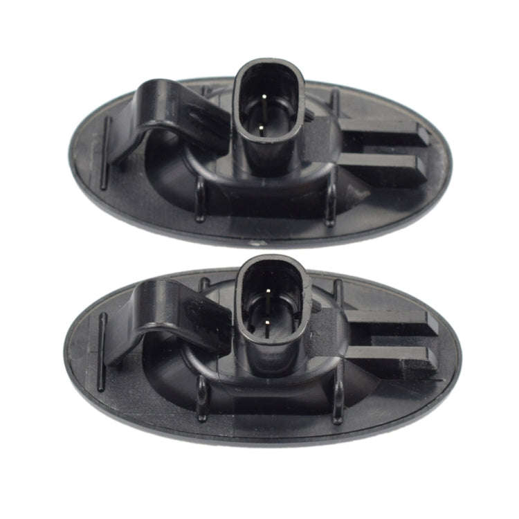 2pcs For Mazda 2 DY 2003-2007 Car Dynamic LED Fender Side Light, For Mazda 2 DY 2003-2007 (Transp...