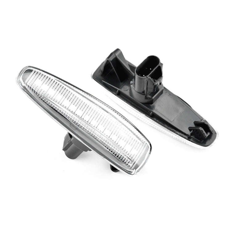 2pcs For Mitsubishi Lancer 2008-2018 Car Dynamic LED Fender Side Light, For Mitsubishi Lancer 200...