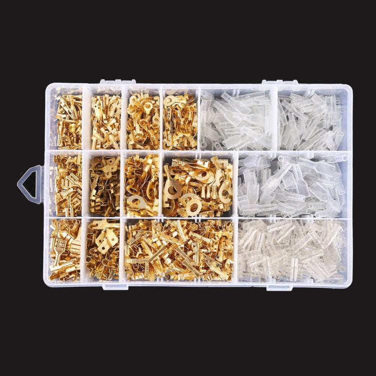 1000 in 1 Cable Spade Plug Connector DIY Terminal Connectors, 1000 in 1