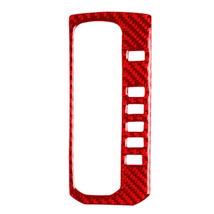 Car Carbon Fiber Gear Button Frame Decorative Sticker for Honda Tenth Generation Civic 2016-2019,...