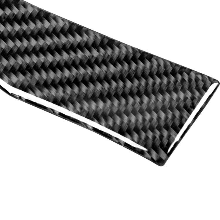 Car Carbon Fiber INFO Button Decorative Sticker for Mitsubishi Lancer EVO 2008-2015, Left Drive, ...