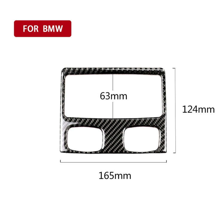 Carbon Fiber Car Rear Air Vent Decorative Sticker for BMW E90 / E92 2005-2012, Rear Air Vent with...