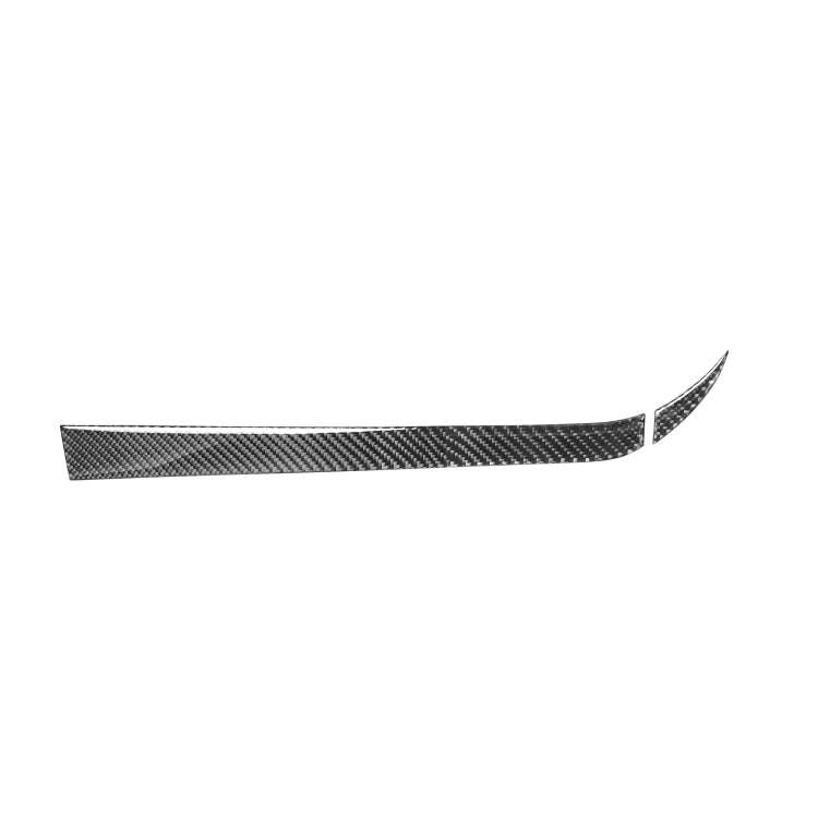 2 in 1 Car Carbon Fiber Passenger Side Storage Decorative Sticker for Mazda RX8 2004-2008, Left a...