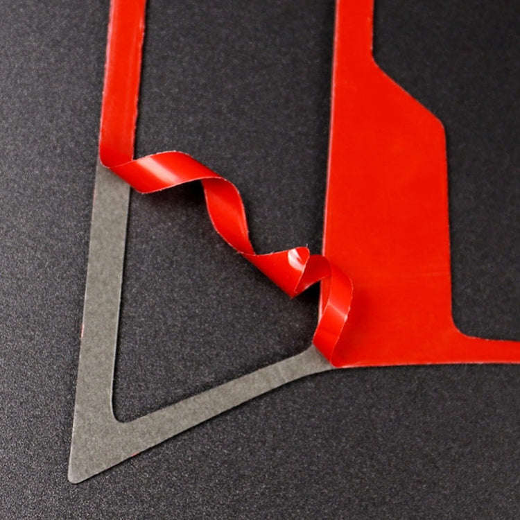 Car Carbon Fiber Electronic Handbrake Panel Decorative Sticker for Mazda CX-5 2017-2018, Right Dr...
