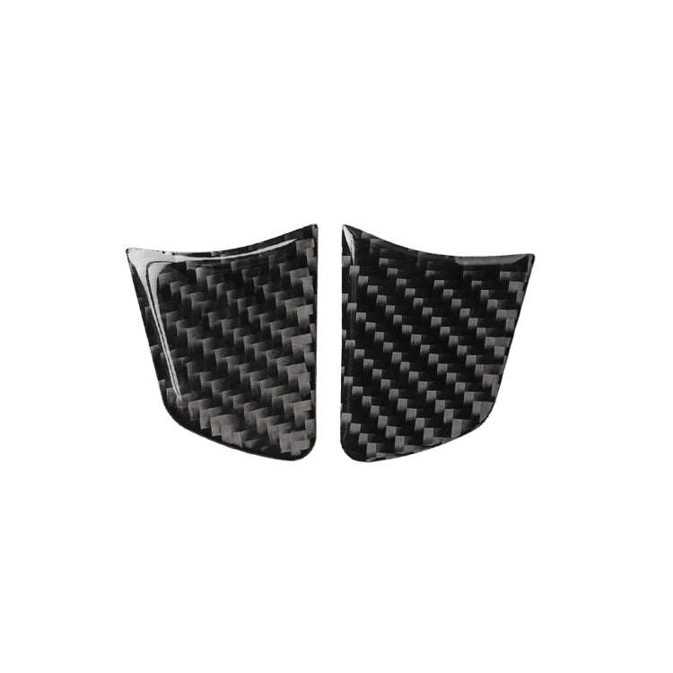 Car Carbon Fiber Steering Wheel Button Decorative Sticker for Audi A6 S6 C7 A7 S7 4G8 2012-2018, ...
