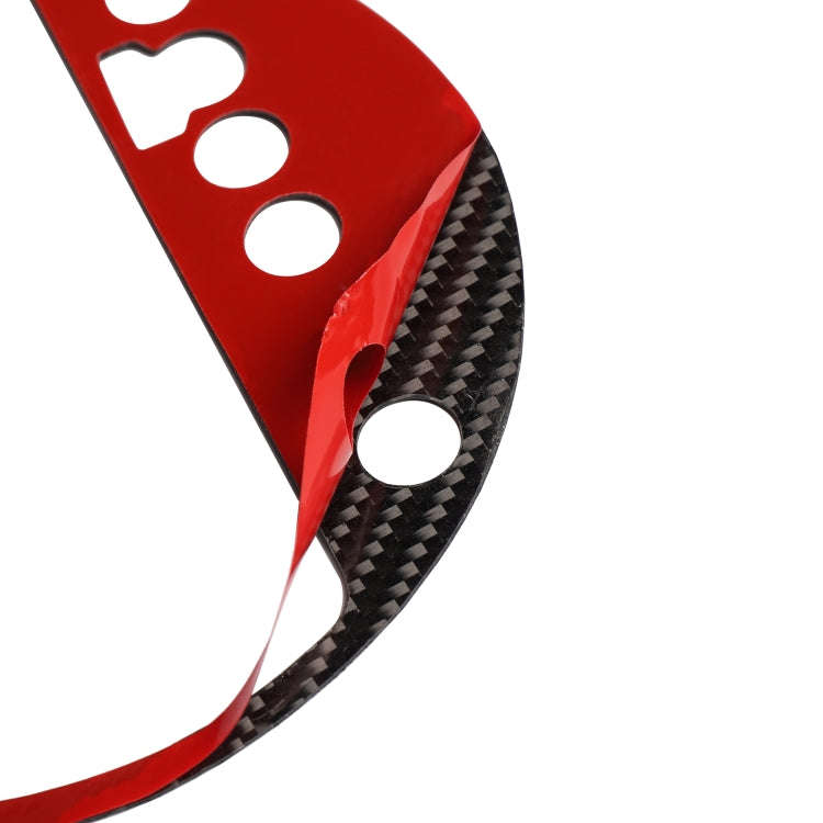 Car Carbon Fiber Gear Shift Position Panel Decorative Sticker for Audi TT 8n 8J MK123 TTRS 2008-2...