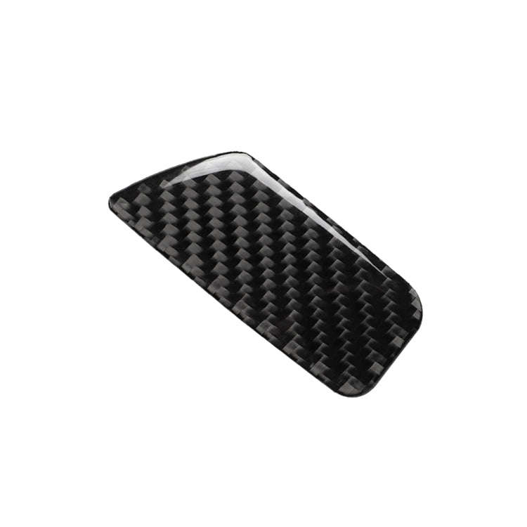 Car Carbon Fiber Passenger Seat Hand Box Switch Decorative Sticker for Audi A3 / 8V 2014-2019, Le...