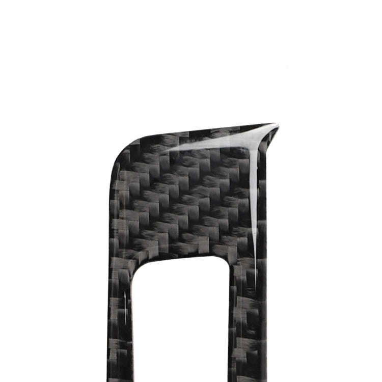 Car Carbon Fiber Gear Shift Frame Decorative Sticker for Audi A3 / 8V 2014-2019, Left Drive, Gear...