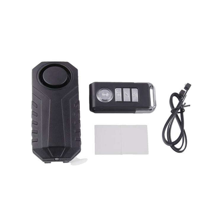 Wireless Anti-Theft Vibration Motorcycle Bicycle Waterproof Security Bike Alarm with Remote, MB-A...