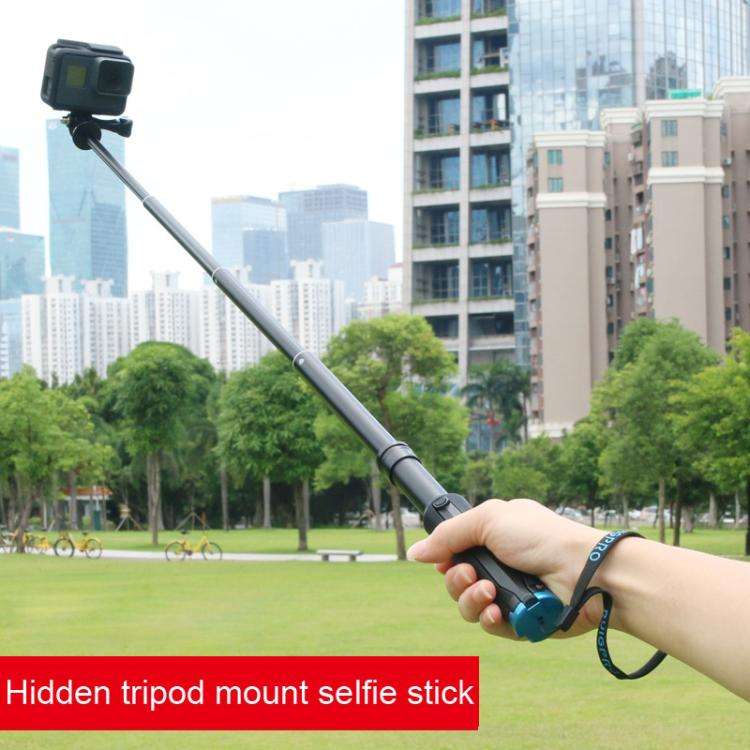 Portable Foldable Tripod Holder Selfie Monopod Stick for DJI, Insta360, GoPro and Other Action Ca...