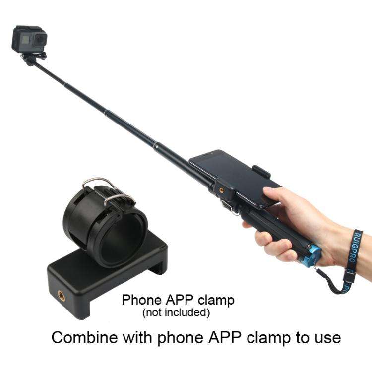 Portable Foldable Tripod Holder Selfie Monopod Stick for DJI, Insta360, GoPro and Other Action Ca...