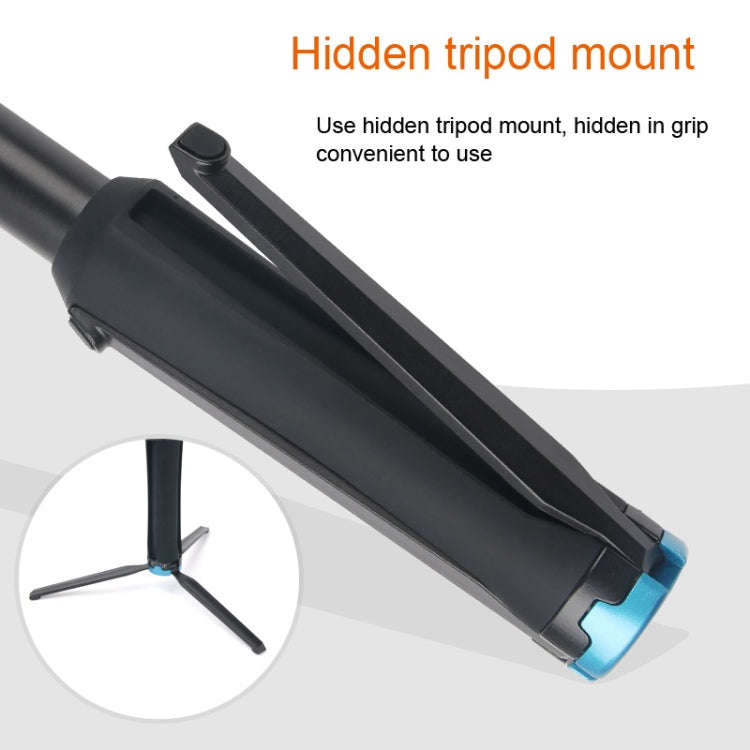 Portable Foldable Tripod Holder Selfie Monopod Stick for DJI, Insta360, GoPro and Other Action Ca...