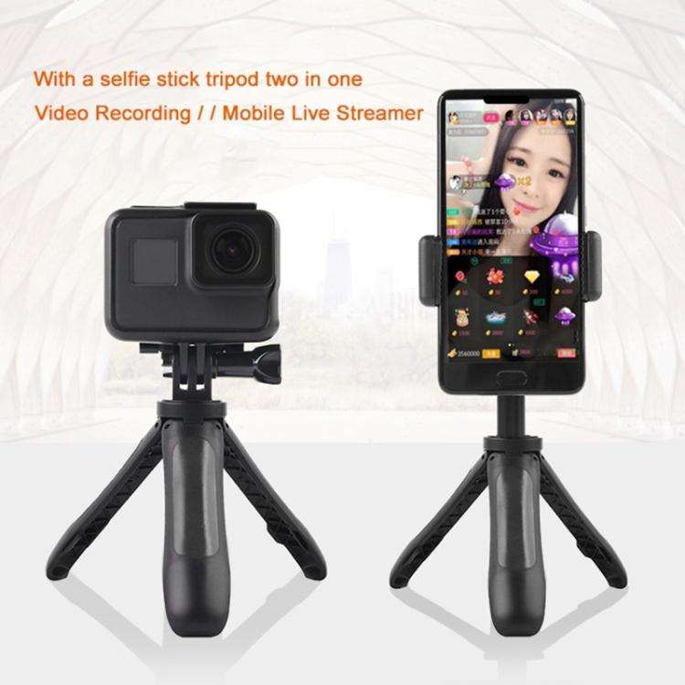 GP446 Multifunctional Mini Fixed Tripod for DJI, Insta360, GoPro and Other Action Cameras, GP446 ...