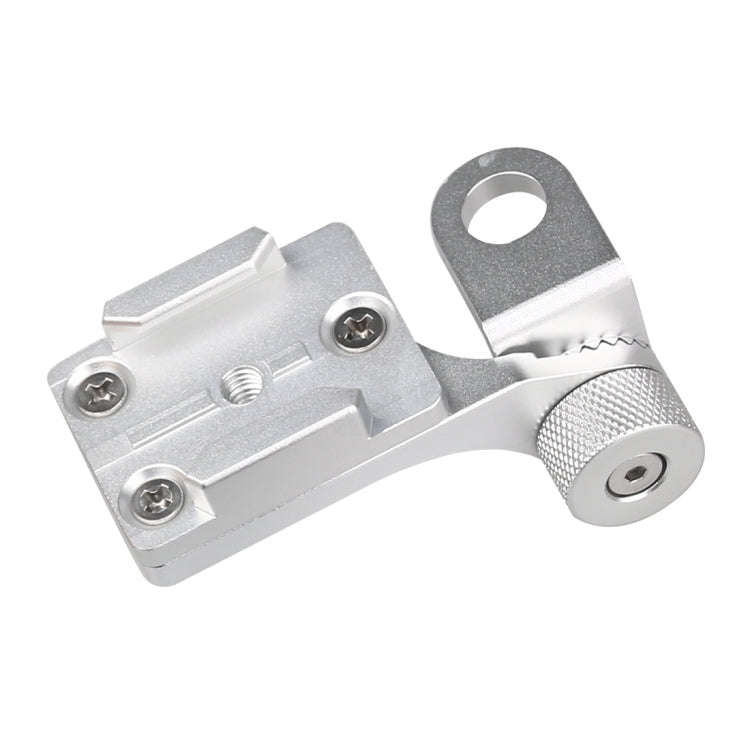 Motorcycle Rearview Mirror CNC Aluminum Alloy Stent Fixed Bracket Holder for GoPro, Insta360, DJI...
