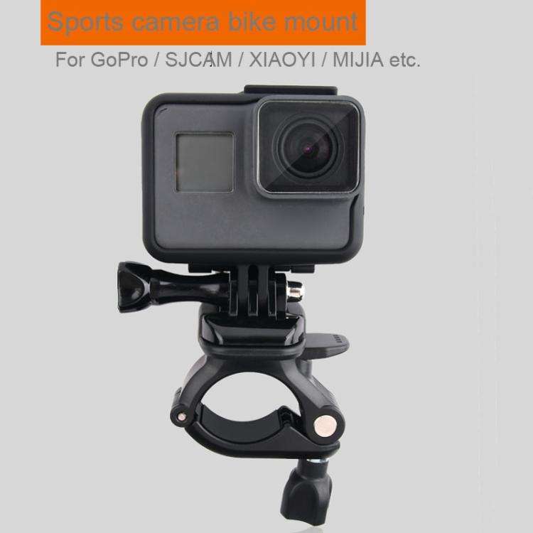 GP435 Small Size Bicycle Motorcycle Handlebar Fixing Mount for GoPro, Insta360, DJI and Other Act...