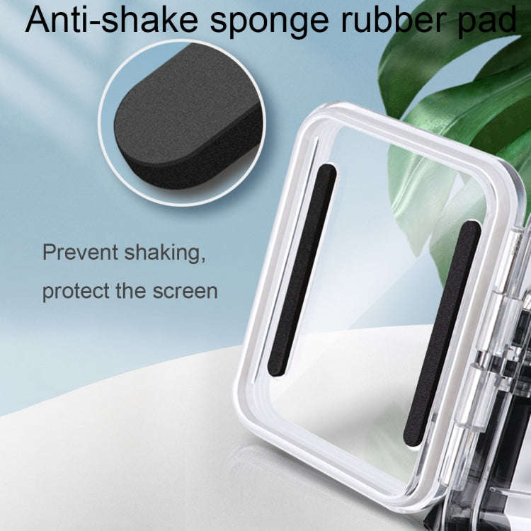 For GoPro HERO8 Black 45m Waterproof Housing Protective Case with Buckle Basic Mount & Screw & Fl...