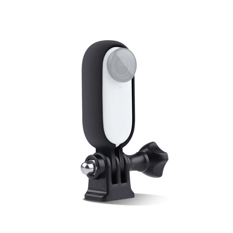 Plastic Protective Frame Mount Cage with Tripod Base Adapter for Insta360 GO 2, For Insta360 GO 2