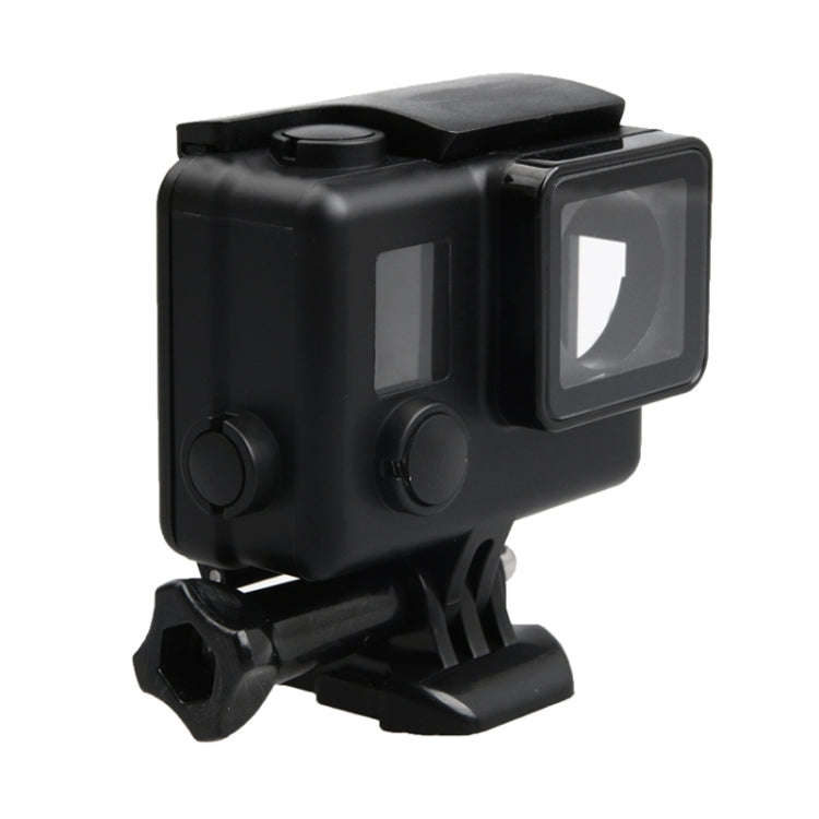 For GoPro HERO4 ABS Skeleton Housing Protective Case Cover with Buckle Basic Mount & Lead Screw, ...