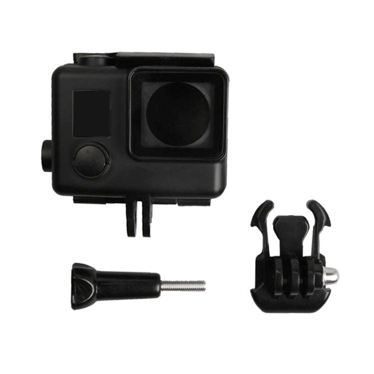 For GoPro HERO4 ABS Skeleton Housing Protective Case Cover with Buckle Basic Mount & Lead Screw, ...