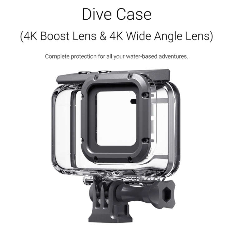 60m Underwater Depth Diving Case Waterproof Camera Housing for Insta360 One RS 4K, For Insta360 O...