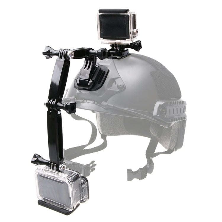 Helmet Front Mount Bundle Set for GoPro, Insta360, DJI and Other Action Cameras, Mount Bundle Set