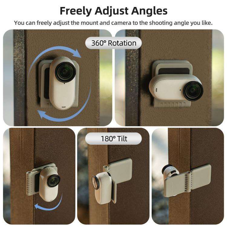 Sunnylife Universal Magnetic Mount Portable Tabletop Base Bracket Angles Adjustable 180 Rotation ...