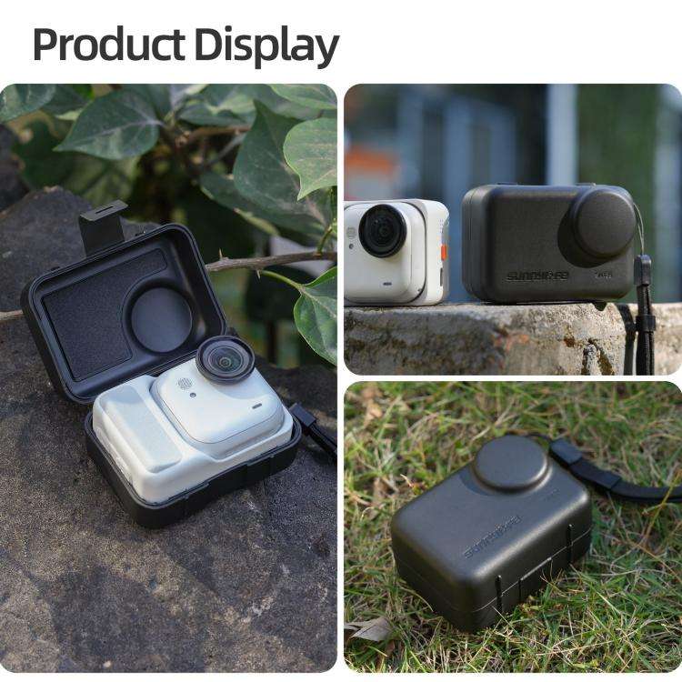 For Insta360 GO Ultra Sunnylife Portable Protective Case Shock-proof Dust-proof Storage Box with ...
