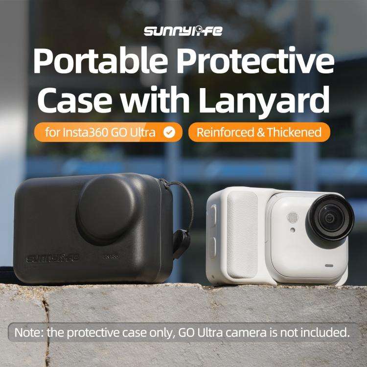For Insta360 GO Ultra Sunnylife Portable Protective Case Shock-proof Dust-proof Storage Box with ...