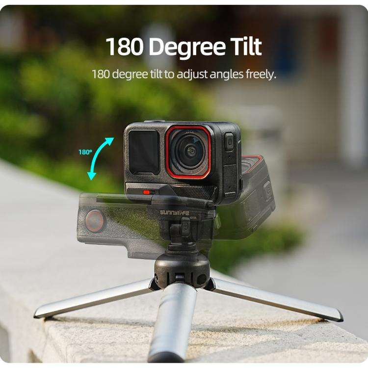 Sunnylife Magnetic Quick Release Adapter Mount 1/4 180 Tilt Adjustable Selfie Stick Adapter Stand...