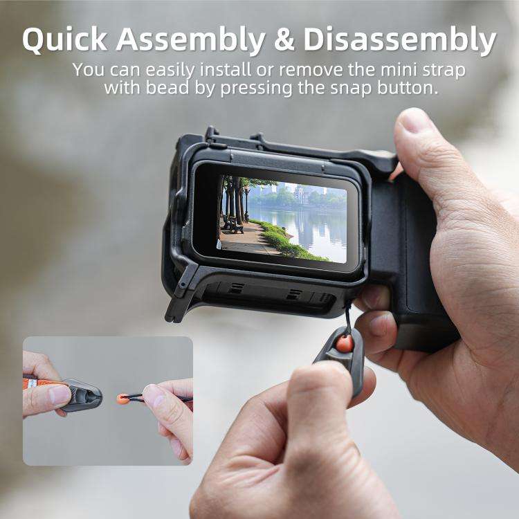 Sunnylife Universal Quick-Release Wrist Strap Adjustable Wrist Lanyard Soft Safe Rope for Action ...