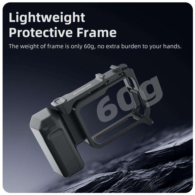 Sunnylife Street Photography Handle Ergonomic Hand Grip Quick Release Shutter Handle for Insta360...