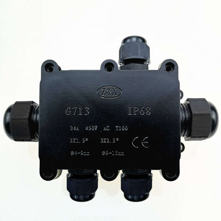 G713 IP68 Waterproof Five-way Junction Box for Protecting Circuit Board, G713-5P